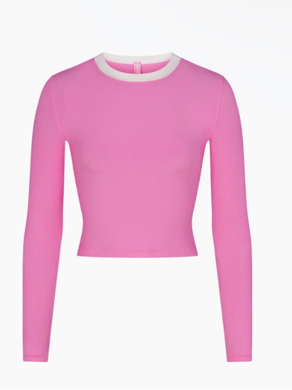 Skims Soft Lounge Ribbed Crop Top